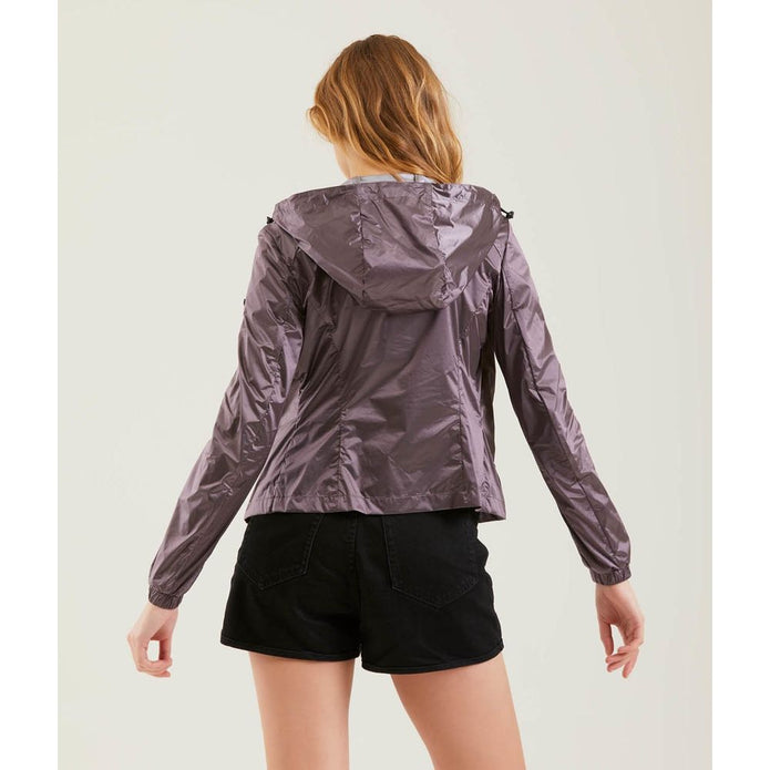 Pink Polyamide Women's Jacket