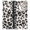 Chic Leopard Print Down Jacket