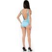 Light Blue Polyamide Women Swimsuit