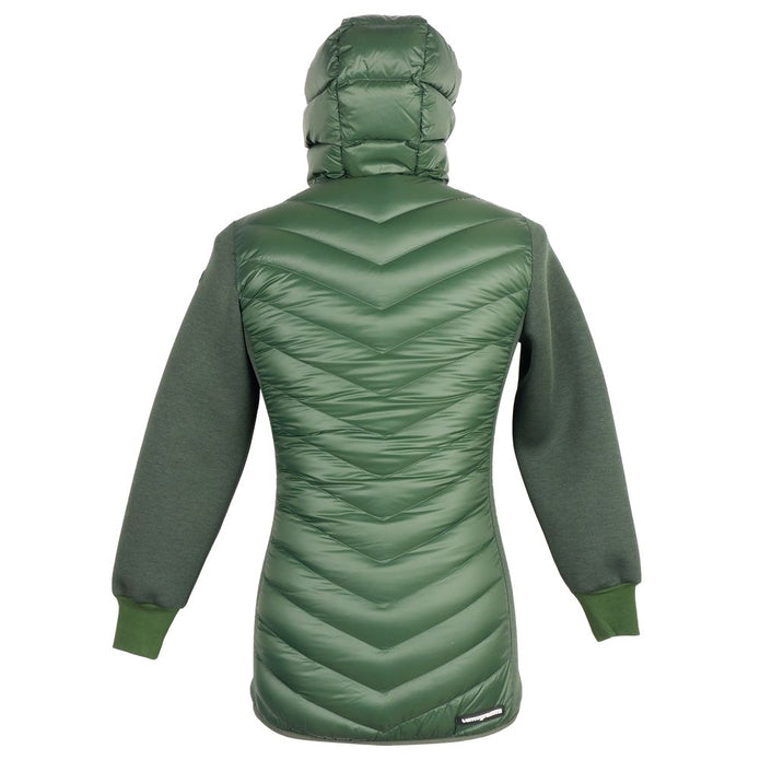 Green Nylon Women Jacket