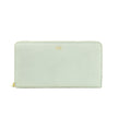 Gray Calfskin Women Wallet