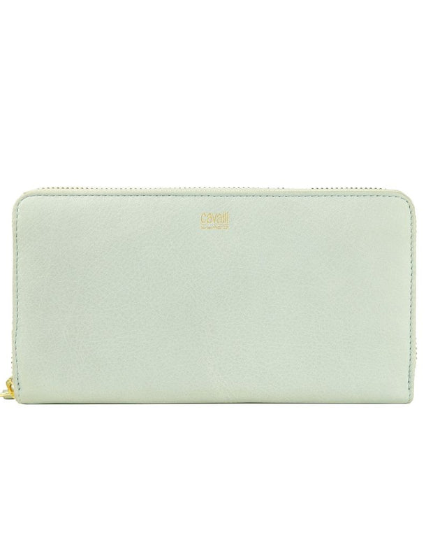 Gray Calfskin Women Wallet