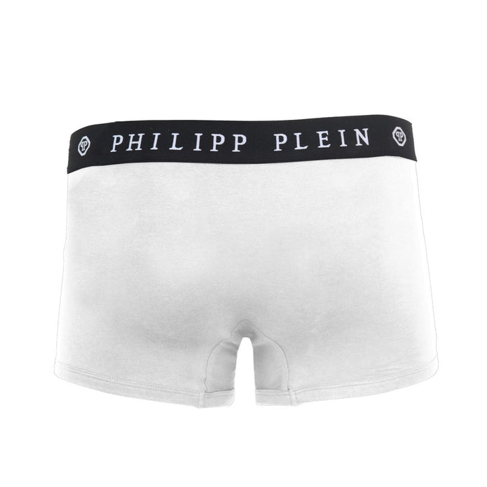 White Cotton Men's Boxer