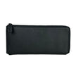 Elegant Black Leather Travel Organizer