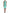 Green Viscose Sleeveless Bodycon Midi Dress