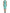 Green Viscose Sleeveless Bodycon Midi Dress