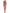 Red White Floral Sleeveless Sheath Midi Dress
