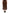 Brown Polyester Pleated High Waist Midi Skirt
