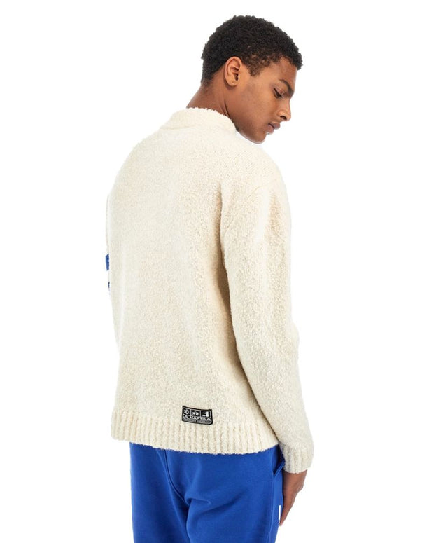 White Polyamide Sweater
