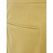 Golden Elegance Cotton Pants