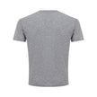 Sleek Gray Cotton Tee for Stylish Men