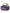Purple Leather Gold Metal Buckle Belt Men