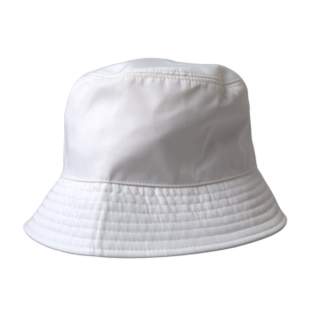 White Cotton Cap Bucket Capello Hat Men