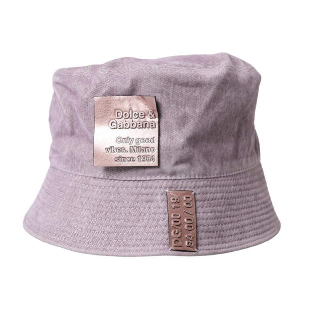 Light Brown Nylon Canvas Bucket Hat Men