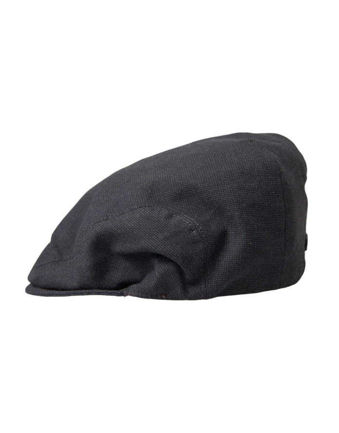 Gray Cotton Cloth Newsboy Hat Men