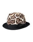 Multicolor Leopard Women Fedora Hat