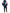 Multicolor Quilted Hooded Puffer Jacket