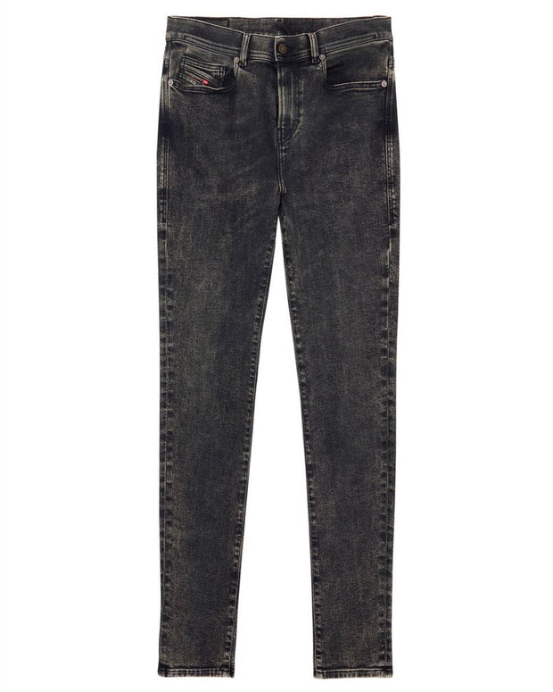 Black Cotton Men Jean