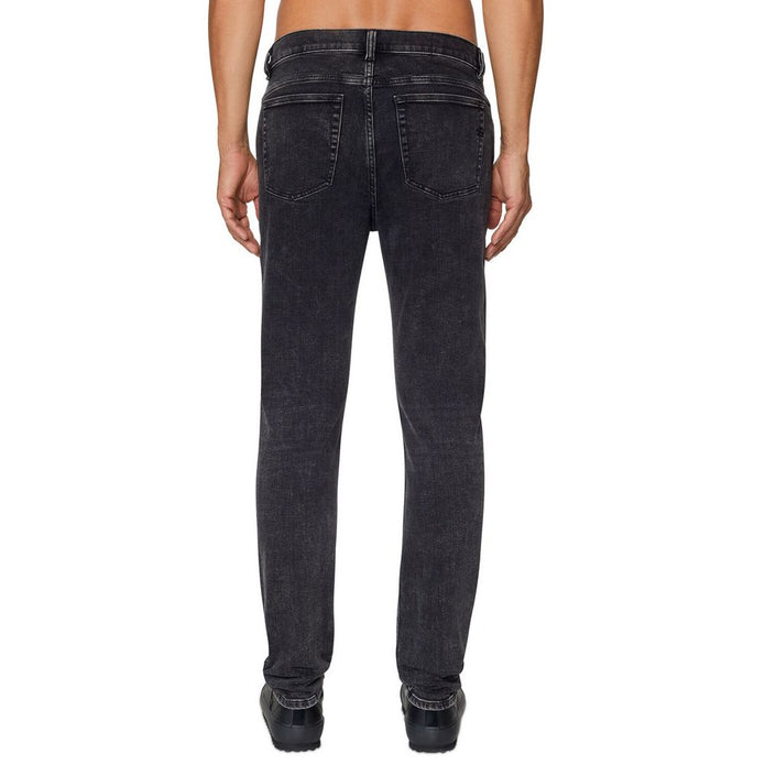 Black Cotton Men Jean