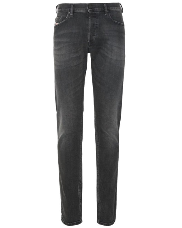 Black Cotton Men Jeans