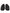 Black Logo Embroidered Leather Loafer Men Dress Shoes