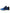 Blue Black Calf Hair Leather Sneakers Shoes