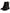 Black Leather Crystal Buckles Boots Shoes