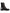 Black Leather Crystal Buckles Boots Shoes