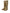Metallic Gold Rubber PVC Rain Boots Shoes