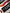 Black White Orange Slip On Sorrento Sneakers Shoes