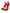 Red Keira Satin Crystals Sandals Heels Shoes