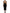 Black Sheath Halter Sleeveless Midi Dress