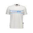 White Cotton Men T-Shirt