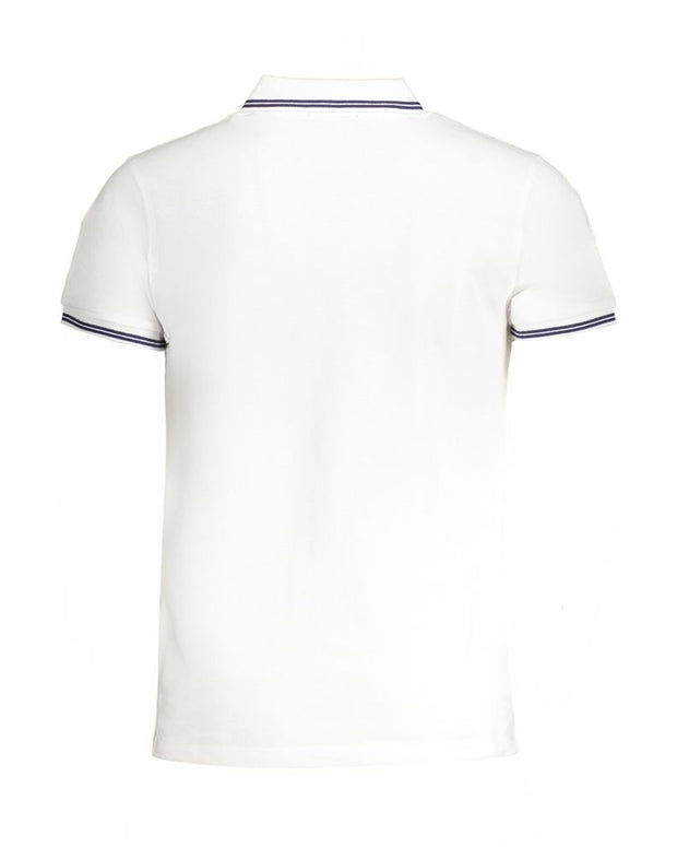 White Cotton Polo Shirt
