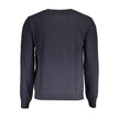 Blue Wool Men Sweater