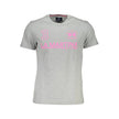 Gray Cotton Men T-Shirt