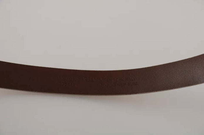 Cream Beige Gold Buckle Waist Leather Belt
