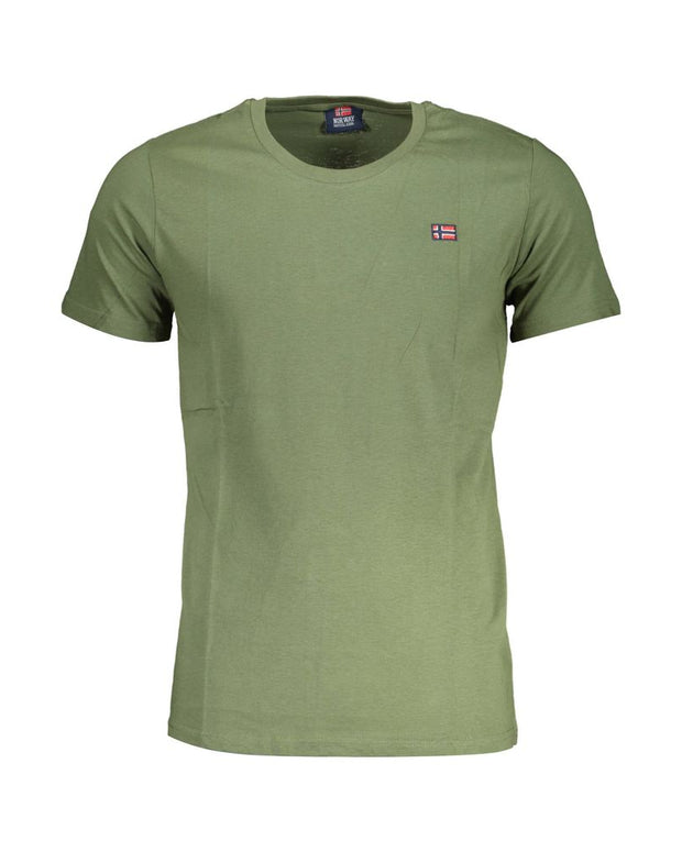 Green Cotton T-Shirt