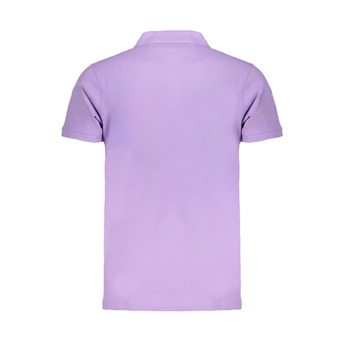 Purple Cotton Polo Shirt