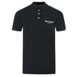 Elegant Contrast Logo Cotton Polo Shirt