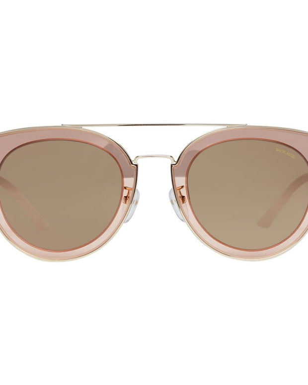 Rose Gold Men Sunglasses
