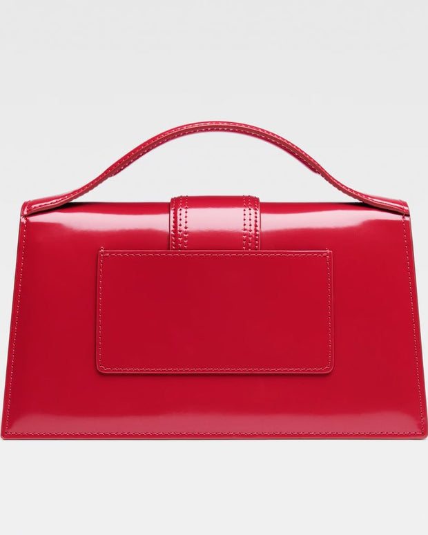 Red Leather Crossbody Bag