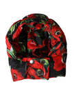 Multicolor Anemone Whole Head Wrap Hat