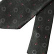 Dark Gray 100% Silk Fantasy Adjustable Men Tie