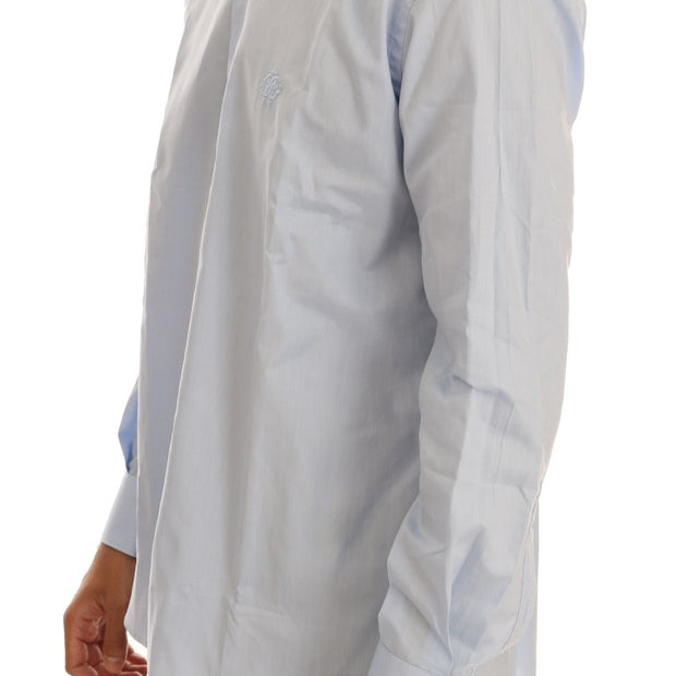 Light Blue Cotton Dress Shirt