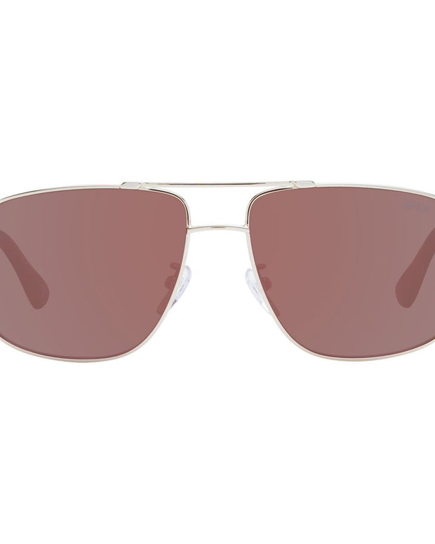 Rose Gold Men Sunglass