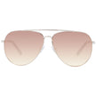 Rose Gold Men Sunglasses