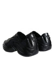 Black Foiled Rubber Toy Low Top Men Sneakers Shoes