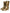 Metallic Gold Rubber PVC Rain Boots Shoes