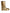 Metallic Gold Rubber PVC Rain Boots Shoes
